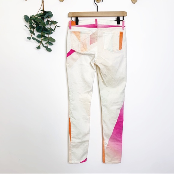 Rag & bone white highlighter color block leggings - Picture 3 of 8